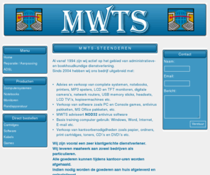 mwts.eu: MWTS
MWTS Steenderen. Levering van alle Hard- en Software.