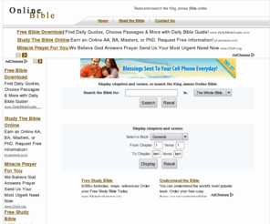 my-ebible.com: My-eBible.com | Read the King James Version Bible Online
Read the Holy Bible online. My-eBible.com is a free, searchable version of the Bible.