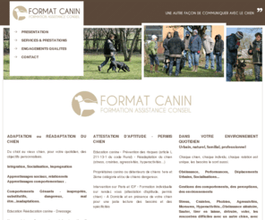 osmoz-educationcanine.org: Format canin
éducation canine