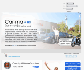 countryhill.com: Used Car Dealer Merriam, KS | New & Used Auto Dealer
Country Hill Motors is a Used Car Dealer, Serving Merriam in Kansas. Used Car Parts, Auto Service, and Financing