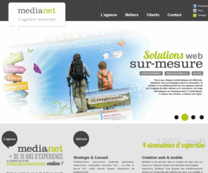 medianet-online.com: medianet - agence internet - creation de site internet, hébergement, référencement et suivi marketing
MEDIANET ENTERPRISES : création, hébergement et suivi marketing de sites Internet - Conseil Internet et marketing - développement de communication interactive