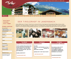 tirolerhof-tux.at: Hotel Tux Lanersbach Hintertux - Tirolerhof
Das Hotel Tiroler Hof liegt mitten im Herzen von Tux, Lanersbach und Hintertux. Besuchen Sie unsere Sonderangebote auf unserer Internetseite.