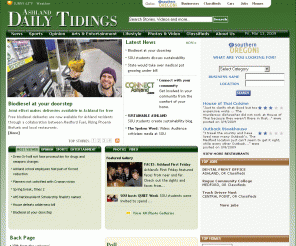 dailytidings.com: DailyTidings.com - DailyTidings.com
Ashland Daily Tidings  Our newspaper has been serving Southern Oregon for nearly 100 years.  Get Local news, sports, business, movie listings, classified ads, entertainment and more in our Online Edition.