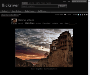gabrielvillena.es: Flickriver: Gabriel Villena's most interesting photos
Flickriver - view images as a 'river of photos' and more...
