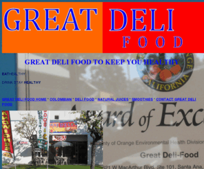 greatdelifood.com: GREAT DELI FOOD
Eat healthy. Drink, stay healthy 