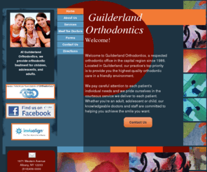 guilderlandorthodontics.com: general orthodontics
Orthodontist in Guilderland, NY, Charles H. Buchanan 1971 Western Ave. Albany, NY 12203,Orthodontics for children, adolescents and adults