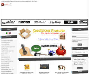 mc-music.it: Mc-Music, MCMusic store online di strumenti musicali, accessori e ricambi per chitarre e bassi. Spedizioni con corriere espresso 24/48h.
Customizzazione di chitarre e bassi.