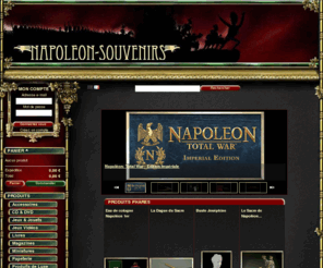 napoleon-souvenirs.com: Napoleon-Souvenirs.com
Shop powered by PrestaShop