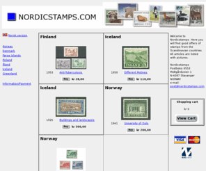 nordicstamps.com: ___N o r d i c s t a m p s . c o m___
Nordic stamps for sale.