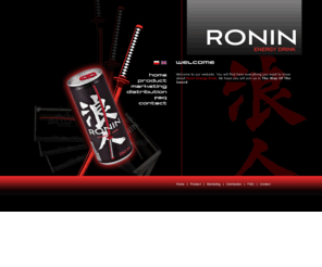 roninenergy.com: RONIN Energy Drink
Ronin