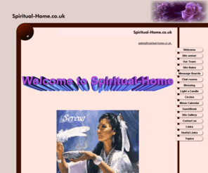 spiritual-home.co.uk: Welcome
Welcome