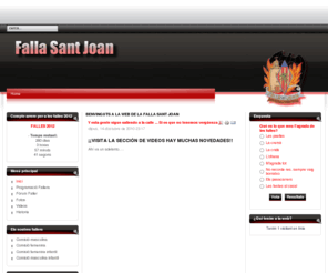 fallasantjoanbonimir.es: Benvinguts a la web de la falla Sant Joan
Web oficial de la falla Sant Joan de Bonrepòs i Mirambell