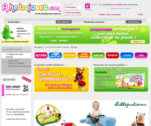 kelbojouet.com: ACCUEIL - Kelbojouet.com
Kelbojouet.com, Les plus beaux jouets en tissu Lilliputiens de la naissance à 6 ans.