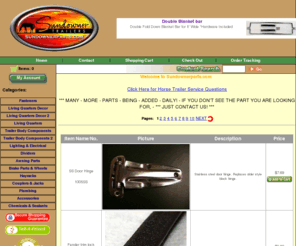 sundowner-trailerparts.com: Welcome to Sundownerparts.com! Huge selection of Sundowner horse trailer parts. Order online and ship directly to you!
PUT THE DESCRIPTION OF YOUR SITE HERE