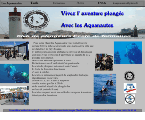 aquanautes-landes.com: Les Aquanautes
