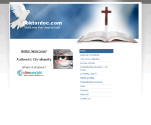 doktordoc.com: doktordoc.com - Home
 Christian, God, Truth, sanctified, Holy 