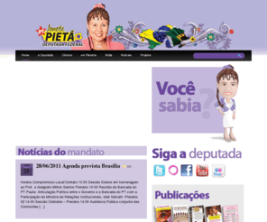 janeterochapieta.com.br: Janete Pietá | Deputada Federal
