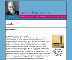 lukashartmann.ch: Lukas Hartmann - Schweizer Schriftsteller
Die Homepage des Schriftstellers und Medientrainers Lukas Hartmann