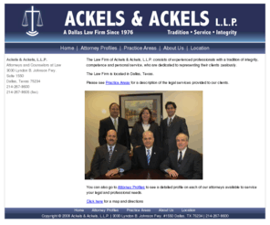 ackelslaw.com: Ackels & Ackels: ackelslaw.com
#