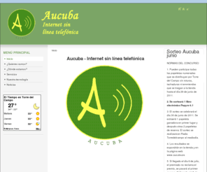 aucuba.es: AUCUBA
Aucuba S.L.L. - Internet sin línea telefónica