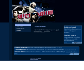 autokoulut.com: Autokoulu
tietoa auton ajokortin, moottoripyöräkortin ja mopokortin suorittamisesta, ajokorttiluokista sekä autokouluista.