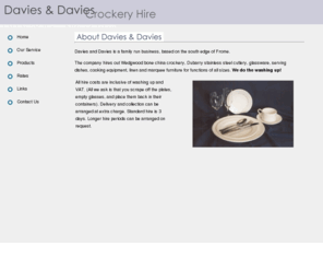 davies-davies-crockeryhire.com: Davies & Davies Crockery Hire
Davies & Davies Crockery Hire.