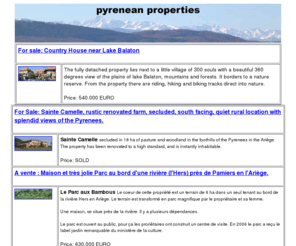 pyrenean-properties.com: Pyrenean Properties Case
Pyrenean Properties