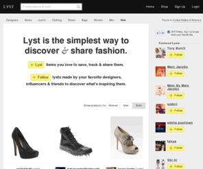 ss-fw.net: Lyst | Finding Fashion
Follow your favorite fashion designers and stylists on Lyst to find out what’s inspiring them - or create your own Lyst and start setting trends.