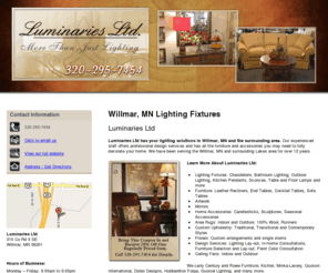 lightingandfurniturewillmarmn.com: Lighting Fixtures - Willmar, MN - Luminaries Ltd
Luminaries Ltd provides lighting solutions to Willmar, MN. Call 320-295-7454 for Details