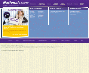 ncbt.edu: National College
