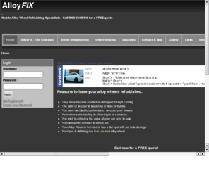 theriddle.co.uk: AlloyFIX - Mobile Alloy Wheel Refinishing Specialists
For alloy wheel refurbishing or alloy wheel repair, please feel free to check out our website www.alloyfix.co.uk or call for FREE on 08002118616