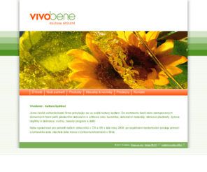 vivobene.com: Vivobene - kultura bydlení, bytové doplňky, dekorace, keramika, sklo
Vivobene - a.Pilot - cms (Content Management System)