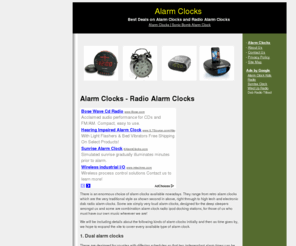 alarmclockchoice.com: Alarm Clocks
Alarm Clocks Best Deals On Alarm Clocks