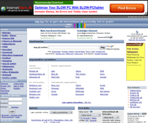 internetstart.dk: InternetStart.dk - Danmarks bedste personlige startside med flotte baggrunde, postkort, personlig startside m.m.
Din personlige startside på internettet med adgang til søgemaskiner, Google, indekser, postkort, baggrunde, faktasider og meget mere. Danmarks bedste internet startside.