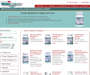 nutricology.biz: NutriCology
NutriCology® has set the standard for hypoallergenic nutritional supplements since 1979, used by thousands of physicians and their patients worldwide. Designed with the allergic individual in mind, they are the cleanest and purest available. Under the direction of Stephen A. Levine, PhD, NutriCology® leads the field of Nutritional Biochemistry, with innovative formulations and sophisticated concepts in nutritional science.