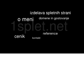 1splet.net: 1splet.net
1splet.net - izdelava spletnih strani za organizacije in posameznike