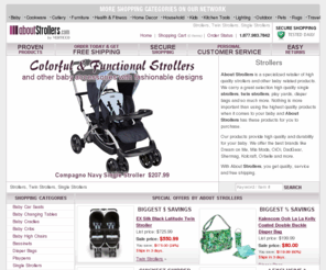 aboutstrollers.com: Strollers, Twin Strollers, Single Strollers
About Strollers is a retailer of Strollers and other baby related products. About Strollers carries high quality, beautiful and durable Strollers.