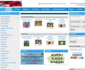 britflag.com: Buy Flag, Buy Flags, Custom flag, Bunting, Flag, Flags
Buy Flag. Buy Flags. MrFlag.com has the largest range of flags for sale on the internet. Every flag that has ever existed.