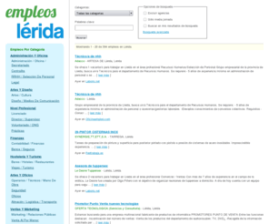 empleoslerida.es: Empleos Lérida | Trabajos en Lérida
Empleos Lérida | Trabajos en Lérida