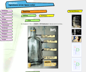 alkoholwettbewerb.de: Alkohol. Irgendwann ist der Spass vorbei - Wettbewerb
