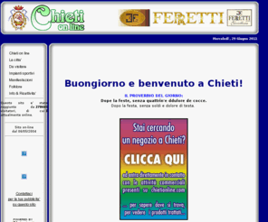 chietionline.com: CHIETI ON LINE - Benvenuti a Chieti!
CHIETIONLINE.COM - Il portale di Chieti