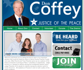 coffeyforjp.com: Don Coffey for Judge
Don Coffey for Judge