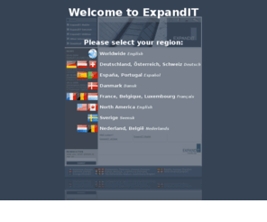 expandit.co.uk: ExpandIT
For more than 10 years ExpandIT Partners worldwide have implemented profitable solutions that leverage your investment in administrative systems, e.g. ERP-system, by expanding the use to the Internet and to the street on handheld computers and laptops.