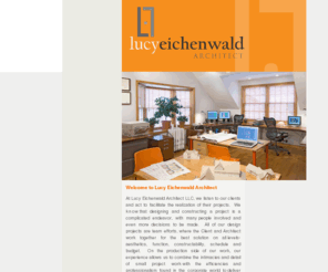 le-architect.com: Lucy Eichenwald Architect: Welcome
Lucy Eichenwald Architect LLC is a full service residential and commercial architecture firm located in Manasquan, NJ.  We welcome projects of all sizes, from renovations to additions to new construction.