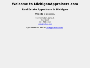 michiganappraisers.com: MichiganAppraisers.com
Real Estate Appraisers in Michigan