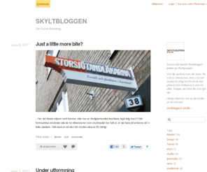 skyltbloggen.com: SKYLTBLOGGEN | Om Fysisk Branding
Om Fysisk Branding