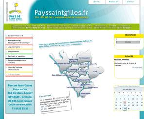 cc-atlancia.fr: Communauté de Communes Pays de Saint Gilles Croix de Vie => >
La communauté de communes Atlancia et la communauté de communes Côte de lumière se sont unies pour former la nouvelle communauté de communes du Pays de Saint-Gilles-Croix-de-Vie