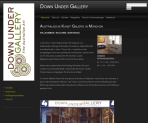 downundergallery.com: Australische Kunst Galerie in München
Australische Kunst Galerie in München, Aboriginal Art, Originale australischer Künstler, Australien, Galerie, Künstler, München, Isartorplatz, Kunst, ungewöhnliche Kunst, aussergewöhnliche Ausstellung, Ausstellungen,Vernissagen, Maler, australische Maler, Aboriginal, Aborigine, australische Ureinwohner, Dreamtime, Traumzeit, Downunder, DownUnder, Gallery