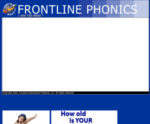 frontlinephonics.com: Frontline Phonics - learn to read, preschool phonics reading program
Free learning assessment test: Learn to read phonics reading program for preschool children includes free one-on-one coaching, lesson plans, songs, flash cards, preschool activity, and printable worksheets.