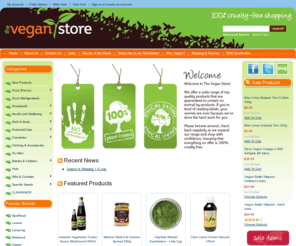 theveganstore.com.au: The Vegan Store ~ 100% Cruelty Free Shopping
Your one-stop vegan shop